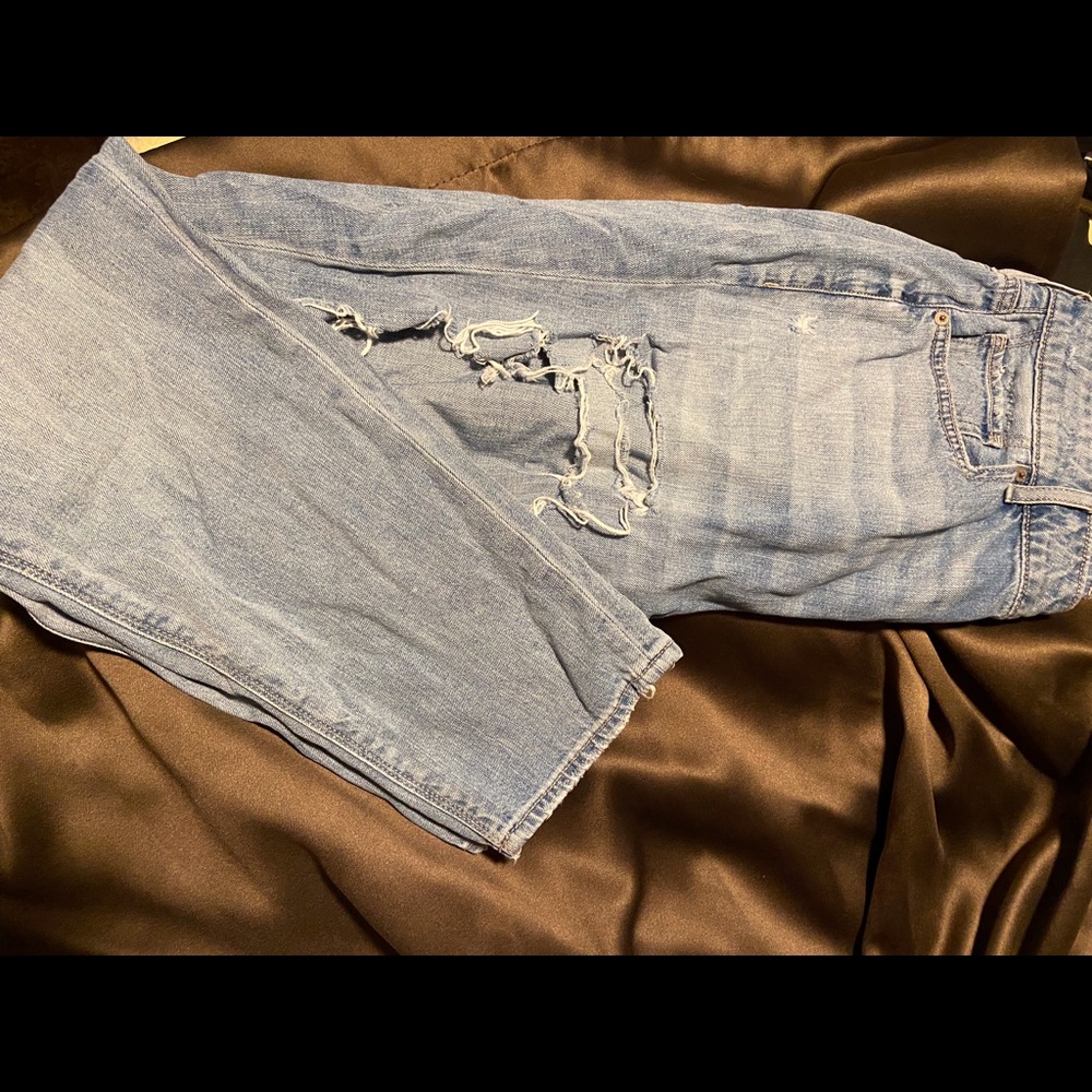 American Eagle Tomgirl jeans, sz junior 14 long
